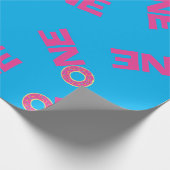 Donut Kind Birthday Party Doughnoten Cadeaupapier (Hoek)