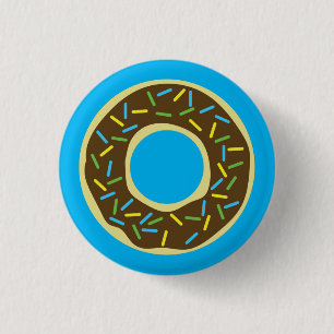 Donut Kind Birthday Party Doughnoten Ronde Button 3,2 Cm