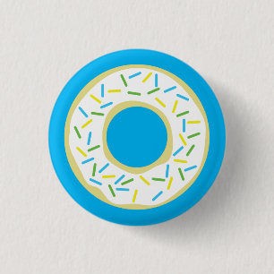 Donut Kind Birthday Party Doughnoten Ronde Button 3,2 Cm