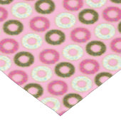 Donut Kind Verjaardag Roze Tafelkleed (Gekanteld)