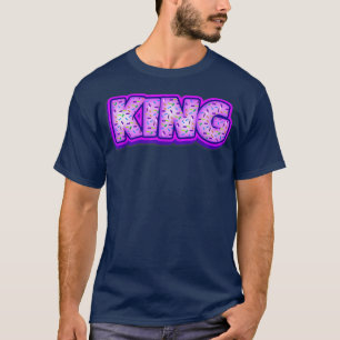 Donut King Baker Donuts Lover Baking Royalty Bled T-shirt