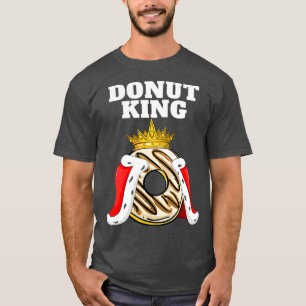 Donut King Donuts Grappige Donut Lover Schattige T-shirt
