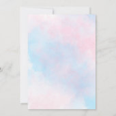 Donut Know Geslacht Onthullen Jongen Meisje Blauw  Kaart (Achterkant)