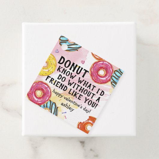 Donut Know Valentijn Bedankjes Labels (In situ)