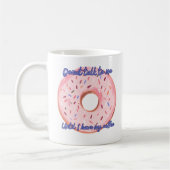 Donut koffie mok (Links)