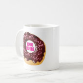 Donut koffie mok (Voorkant links)