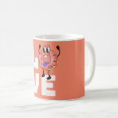 Donut liefde koffiemok (Voorkant rechts)