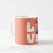 Donut liefde koffiemok (Voorkant links)