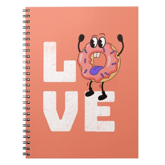 Donut liefde notitieboek (Voorkant)