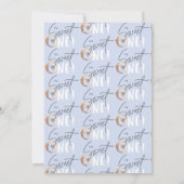 Donut liefje 1e verjaardag uitnodiging (Achterkant)