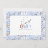 Donut liefje 1e verjaardag uitnodiging (Achterkant)