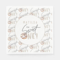 Donut liefje 1e verjaardag uitnodiging