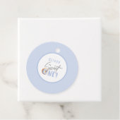 Donut liefje een eerste verjaardag gunt klassieker bedankjes labels (In situ)