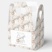 Donut liefje op 1e verjaardag bedankdoosjes (Geopend)