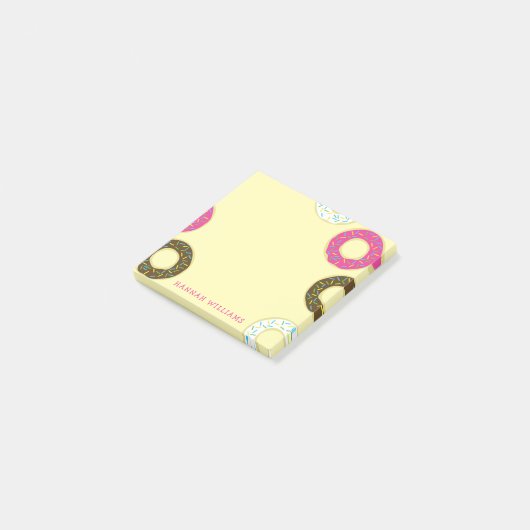 Donut Lieve Kind's Doughnut Post-it® Notes (Schuin)