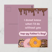 Donut Limited Vaderdag Edition Briefkaart (Voorkant / Achterkant)