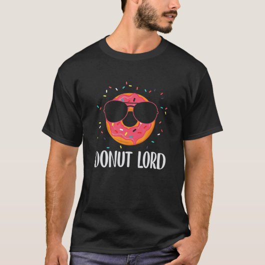 Donut Lord Pretzel Lady Matching Family Doughnut L T-shirt (Voorkant)