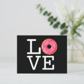 Donut Love Briefkaart (Staand voorkant)