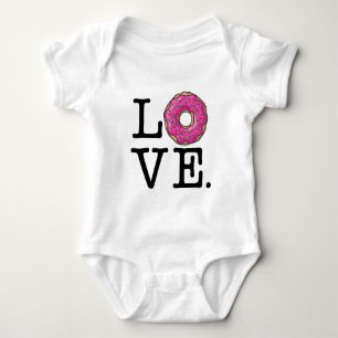 Donut Love Funny Romper