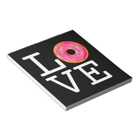 Donut Love Notitieblok (Schuin)