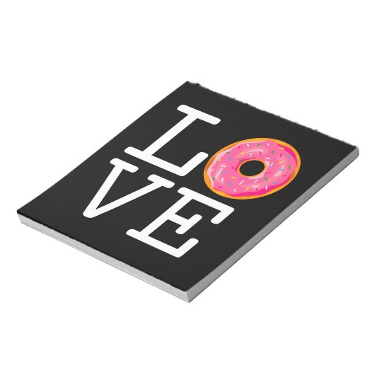 Donut Love Notitieblok (Linkerzijde)