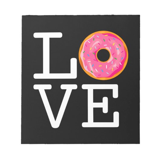 Donut Love Notitieblok (Voorkant)