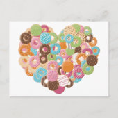 Donut Lover briefkaart (Voorkant)