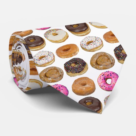 Donut Lover Doughnoten Stropdas (Opgerold)