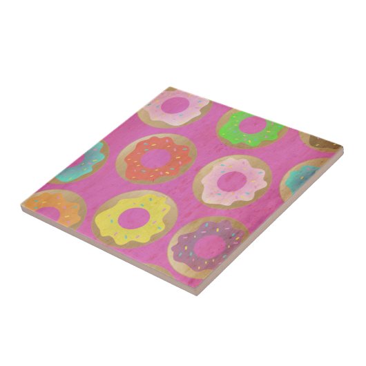 Donut Lover Tegeltje (Zijkant)
