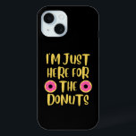 Donut Lover Telefoonhoesje iPhone 15 Case<br><div class="desc">Voor alle donut liefhebbers die er zijn! Zorg ervoor dat je agenda super duidelijk is met deze grappige,  gedurfde telefoonhoes.</div>