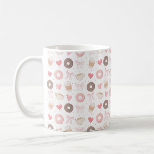 Donut Lover's Dream Coffee Mok (Links)