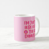 Donut Lovers Mug Pink Koffiemok (Voorkant rechts)
