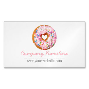 Donut Magnetisch Visitekaartje