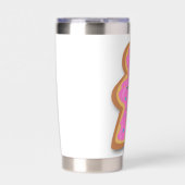 Donut Meeple Fun Board Game Design Geïsoleerde Drinkbeker (Voorkant)