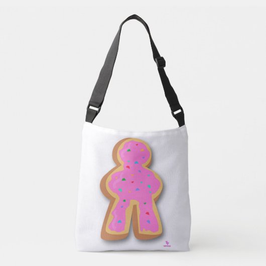 Donut Meeple Leuk Bordspel Kunst Ontwerp Crossbody Tas (Voorkant)