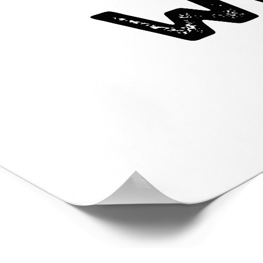 Donut Mess met me grappige voedselsnoep Poster (Hoek)