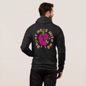 Donut Mess met mij Hoodie (Achterkant volledig)