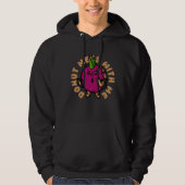 Donut Mess met mij Hoodie (Voorkant)