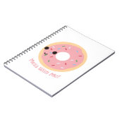 "Donut" Mess met mij Notitieboek (Linkerzijde)