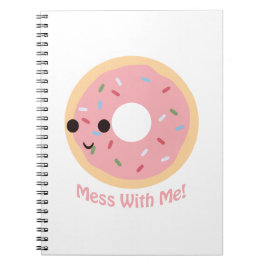 "Donut" Mess met mij Notitieboek