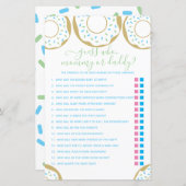 Donut met liefde, raad eens wie? Game (Voorkant / Achterkant)