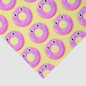 Donut met ogen en springen tissuepapier (Detail)