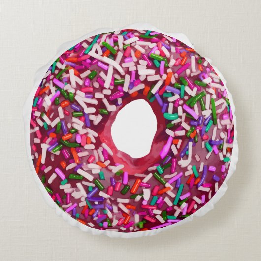 Donut met sprinkhaan rond kussen (Achterkant)