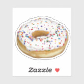 DONUT MET SPRINKLES STICKERS (Vel)
