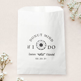 Donut Mind If I Do Trouwfeest Bruidsfeest Donut Bedankzakje