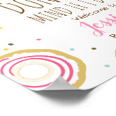 Donut Mind If I Do Welkomstbord Bruidsfeest Poster (Hoek)