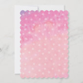 Donut Miss Out Baby shower Kaart (Achterkant)