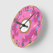 Donut mit Glasur und Streuseln Ronde Klok (Hoek)