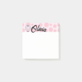 Donut mit Namen personalisiert Post-it® Notes (Voorkant)