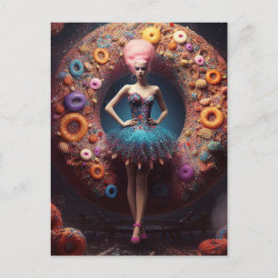 Donut Mode Model Briefkaart